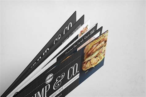 Seafood Restaurant Coupon Card - Design Template Place