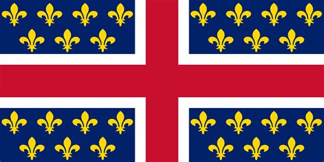 What if France and England united and their flag had the same principle ...