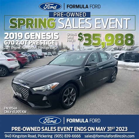 Vehicle Specials - Formula Ford