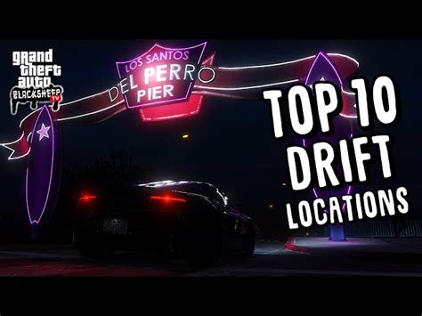 Top 5 best locations to practice drifting in GTA Online