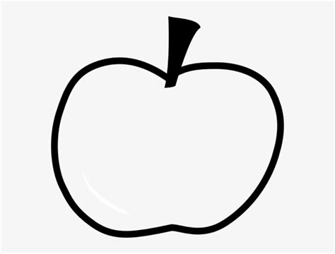 Apple Outline Clipart PNG Image | Transparent PNG Free Download on SeekPNG