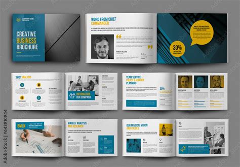 Company Brochure Design Stock Template | Adobe Stock