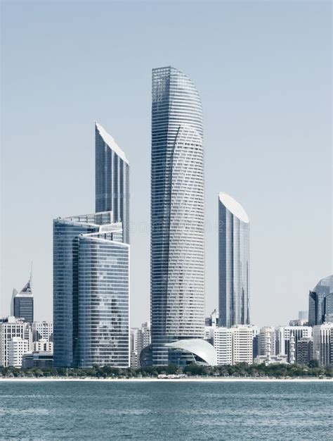 Abu Dhabi Skyline, UAE stock photo. Image of arab, landmark - 157755536