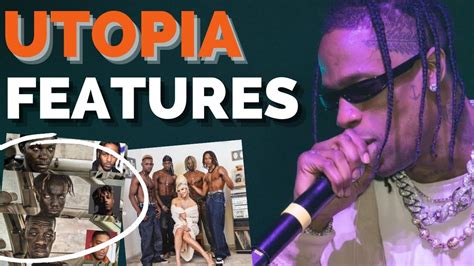 "UTOPIA" FEATURES TEASED - Travis Scott Works Artists Into Cover ...