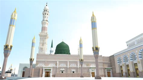 prophet masjid nabawi 3d model