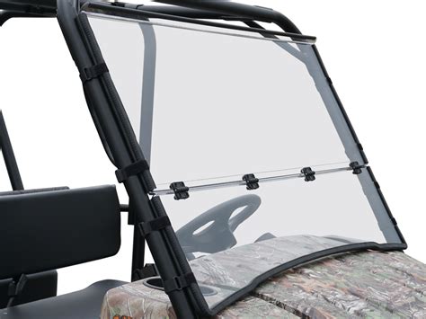 Kawasaki Mule 4010/Trans Multi-Fold Scratch Resistant Windshield | UTV HQ