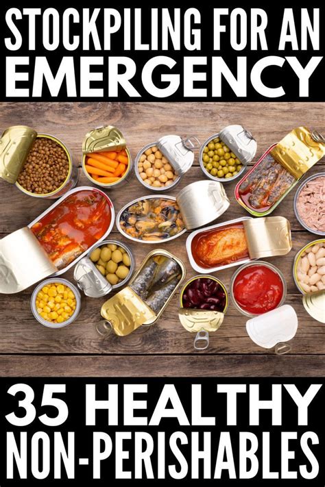 50 Healthy Recipes with Non Perishable Ingredients | Emergency ...