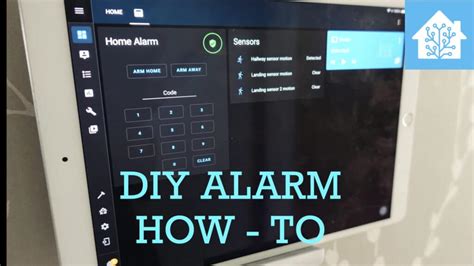 How to Create a DIY alarm system with Home Assistant – Smart Home Makers