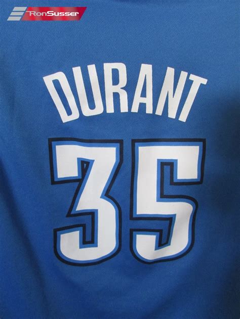 NBA Oklahoma City Thunder Kevin Durant #35 Jersey Youth Large Adidas ...