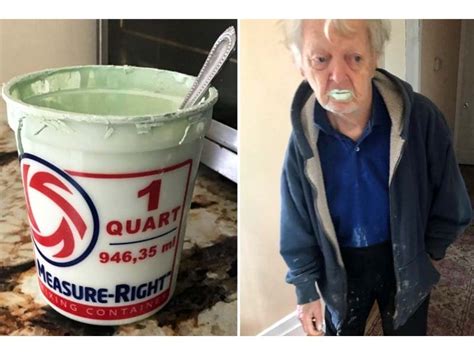 90-year-old man accidentally eats half a litre of paint after mistaking it for yoghurt