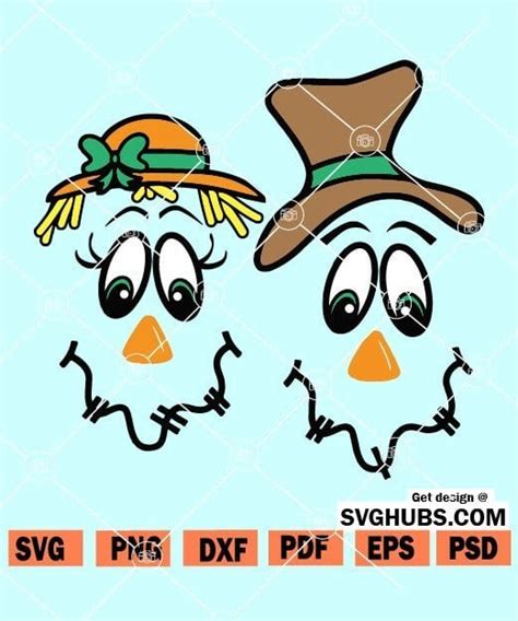 Free Scarecrow Face Svg Files