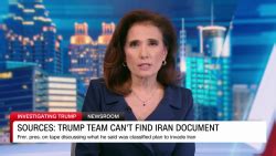 Trump team unable to find classified Iran document | CNN