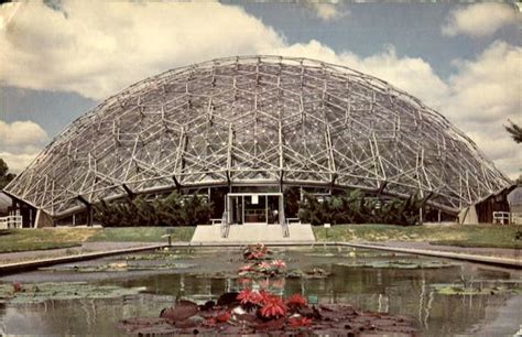 The Climatron & Lily Pools, Missouri Botanical Garden St. Louis, MO