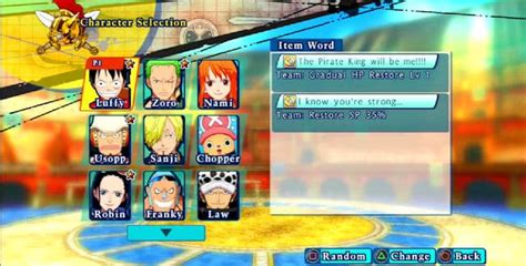 How To Unlock All One Piece: Unlimited World Red Characters - Video Games Blogger