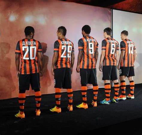 New Shakhtar Donetsk Home Kit 13-14- Nike FC Shakhtar Jersey 2013-2014 ...