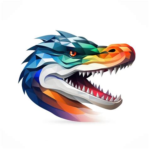 Premium Vector | Flat vector logo alligator vector white background isol