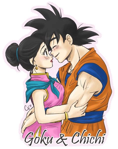 Imagenes De Goku Y Milk Enamorados - Goku y Milk (Amor) 😍😍😍🙈🙈💙💛 ...