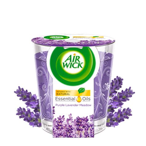 Air Wick Purple Lavender Meadow Scented Candle | Air Wick UK