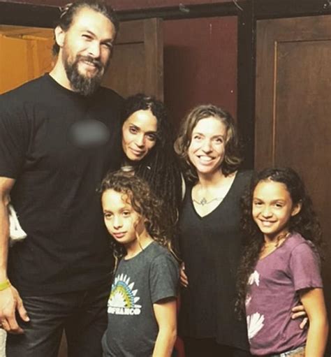 Jason Momoa cosies up to Lisa Bonet and their two children | Daily Mail Online