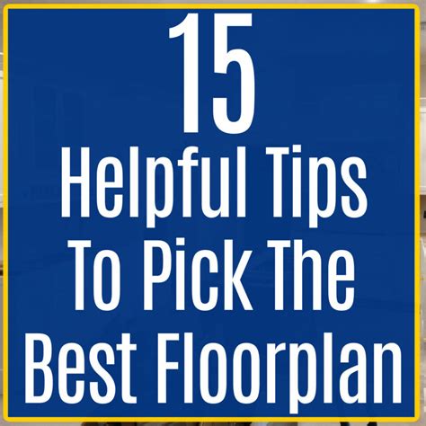 15 Helpful Tips To Choose A Floor Plan For A New House! - Abbotts At Home