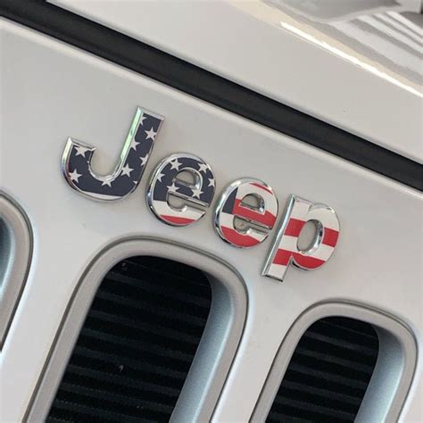 Flag Decal For Jeep Wrangler