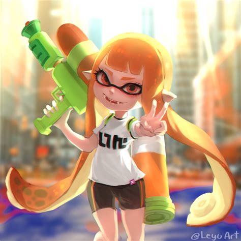 I drew a Fan Art for Inkling! : r/splatoon