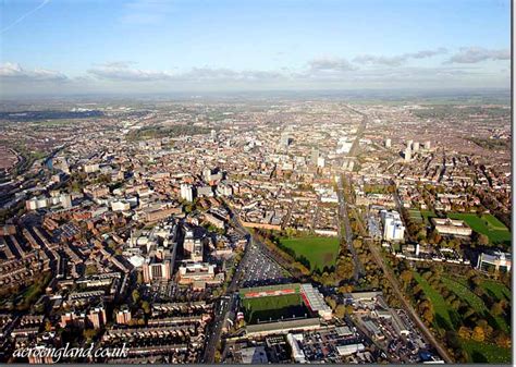 aerial photographs of leicester