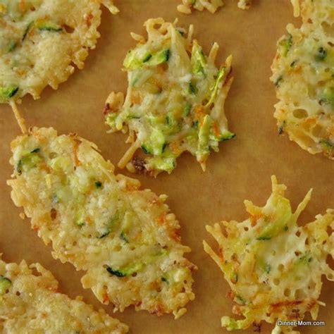 Parmesan Cheese Crisps Laced with Zucchini & Carrots - The Dinner-Mom