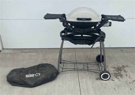 WEBER Q PORTABLE GRILL WITH STAND - Cornerbids