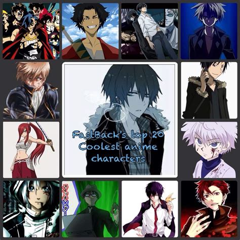 My top 20 coolest anime characters (Honorable mentions) | Anime Amino