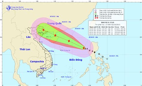 Tin bão mới nhất: Bão số 4 có thể đổ bộ Quảng Ninh - Hải Phòng