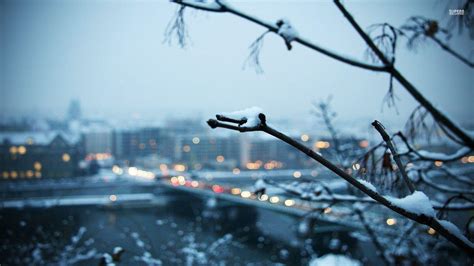 Winter City Wallpapers - Wallpaper Cave