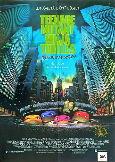 Teenage Mutant Ninja Turtles 3 : The Film Poster Gallery