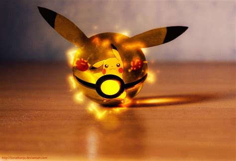 The Pokeball of Pikachu by Jonathanjo on DeviantArt