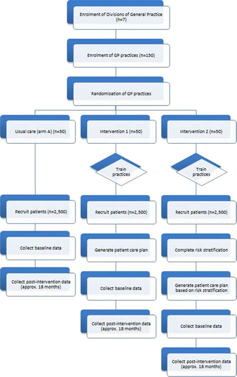 Flow chart of Diabetes Care Project. | Download Scientific Diagram