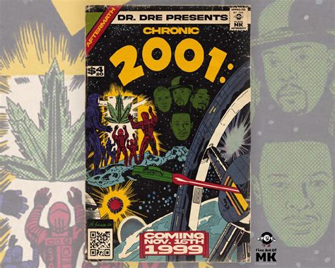 Dr. Dre, Eminem, Snoop, and Nate Dogg - Chronic 2001 Comic Book Art, By Me : r/HipHopImages