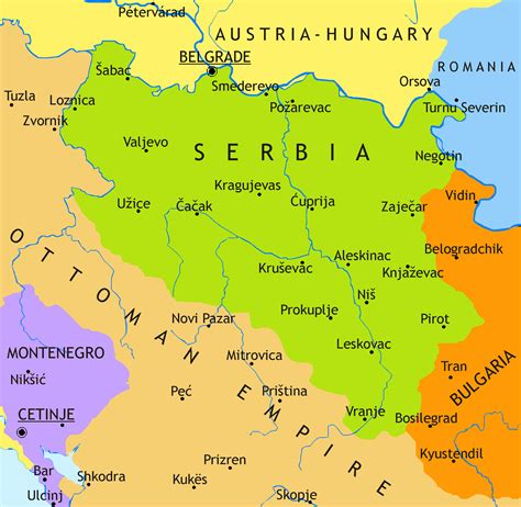 Principality of Serbia (1817–1882) | Wiki Atlas of World History Wiki ...