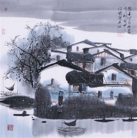 Jiangnan - CNAG004709 | Chinese landscape, Asian landscape, Urban landscape