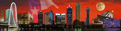 Dallas Fort Worth Skyline Triptych | warrenharris.net