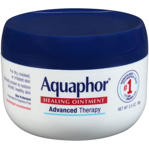 Aquaphor Healing Ointment For Dry Cracked Skin, 3.5 oz. Jar - Walmart.com - Walmart.com