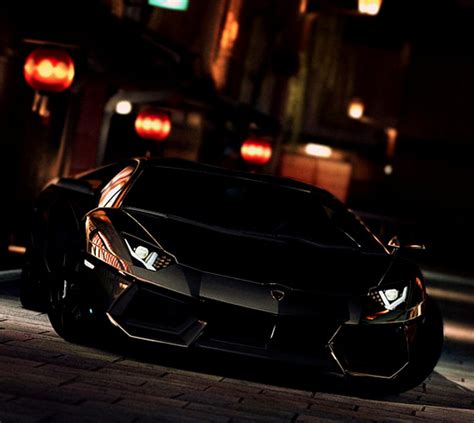 Lamborghini Aventador Matte Black Wallpaper Hd