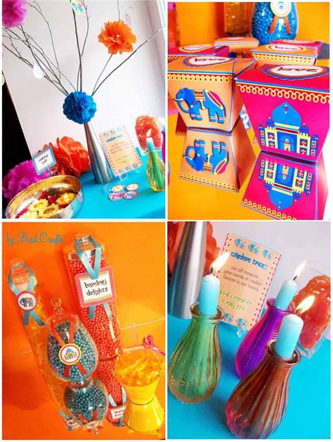 A Creative Project: Bollywood themed party decor