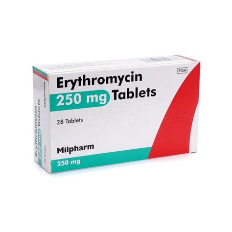 Buy Erythromycin 250mg Rosacea Treatment £32.99 - Medicine Direct