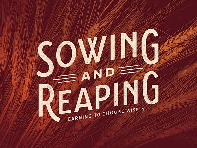 Sowing and Reaping by Michael Stidham on Dribbble