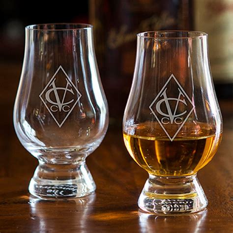 Personalized Glencairn Whisky Tasting Glasses Set of 2