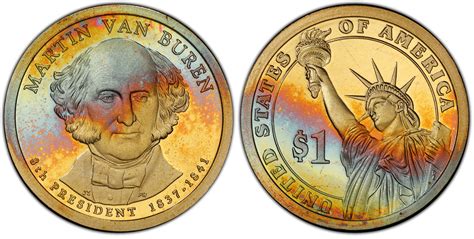 2008-S $1 Martin Van Buren, DCAM (Proof) Presidential Dollars - PCGS CoinFacts