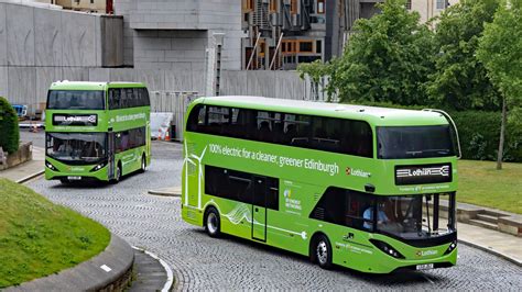 Edinburgh, an electric bus fleet funded by SP Energy Networks ...