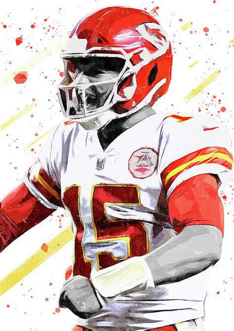 Patrick Mahomes Digital Art by Smh Yrdbk - Pixels