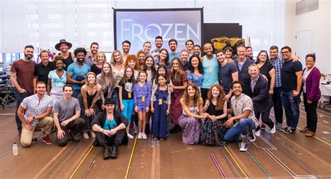 Hot Shot! The Cast of Disney's Frozen Tour Preps to Take the Magical Musical on the Road ...