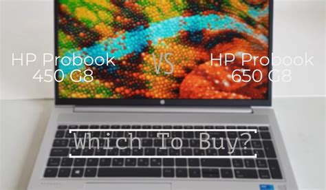 HP ProBook 450 G8 vs ProBook 650 G8: Which One is Better to Buy? - The ...